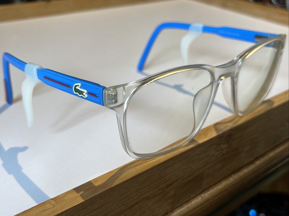 Vintage Lacoste Eyewear L3166 Blue Eyeglasses 51-20-143 C6 Retro Frames Only
